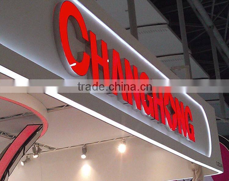 top grade face lit epoxy resin led channel letter