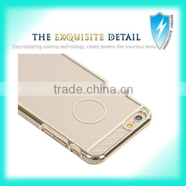 Electroplating PC Case Cover for iPhone 6