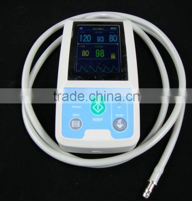 Digital ABPM Ambulatory Blood Pressure Monitor+ ambulatory monitoring with Spo2 function
