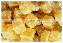 snack food, dried ginger slice, bar and dice