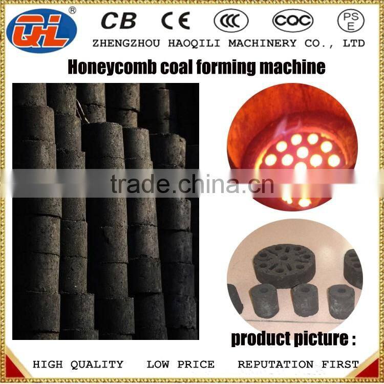 large processing capacity coal charcoal honeycomb briquette making machine production line