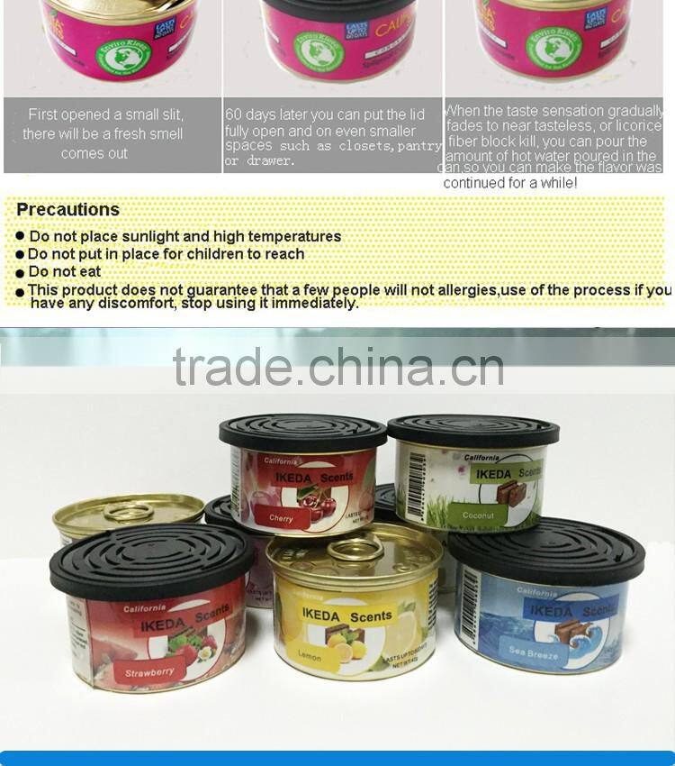 2017 Cheap Car organic cans Flavour & Fragrance Air Fresheners Classic Car Freshener