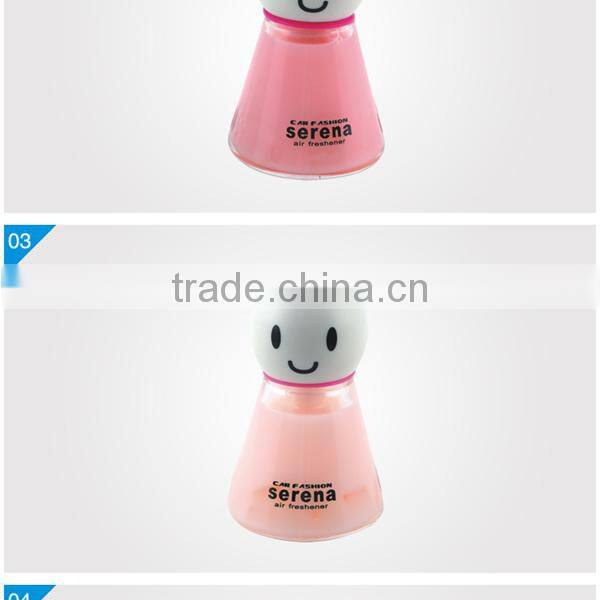 Hot-selling square wholesale pink glass perfume bottle