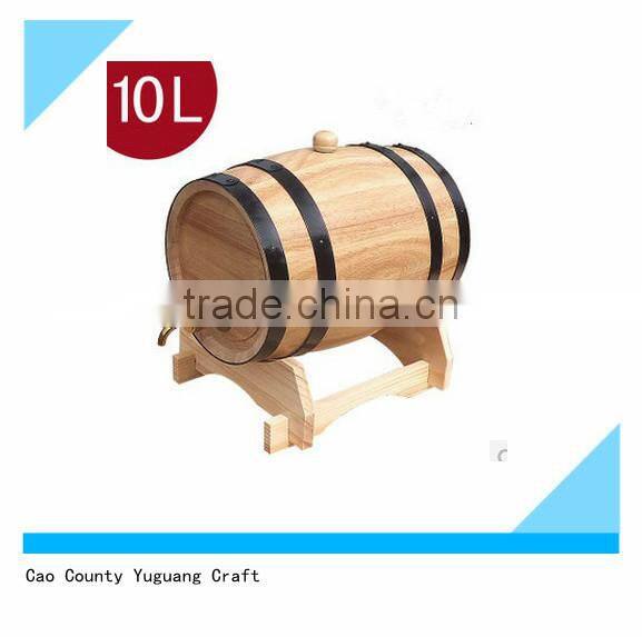 hot sell high quality wooden wine barrel with inner bag