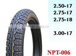 tubeless motorcycle tyre