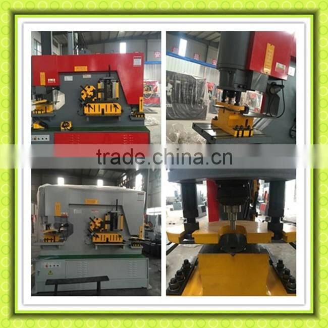 Q35Y-16 Hydraulic Iron Worker Punching and Shearing Machine Factory Direct