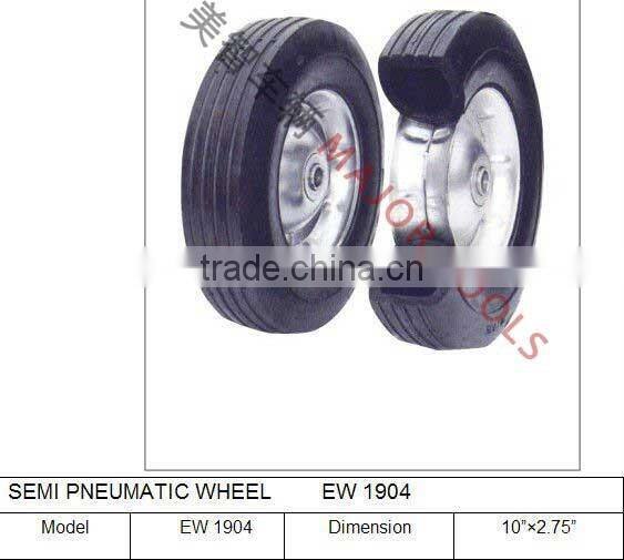 10x2.75 semi pneumatic wheel