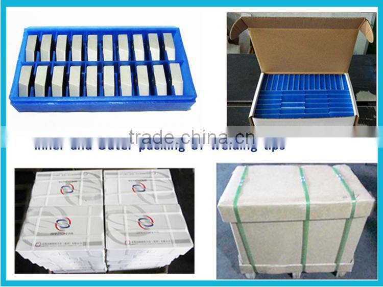 Manufactory Supply Top Quality Tungsten Carbide Brazed Tips Type A5/Welding Insert Cutting Tool