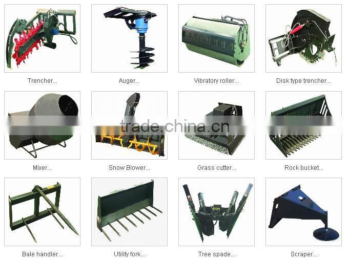 attachments of skid steer loader