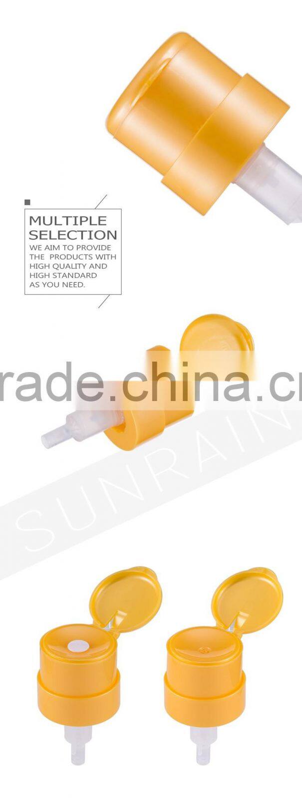 Hot sale any color guaranteed quality unique durable using plastic nail pump for bottle