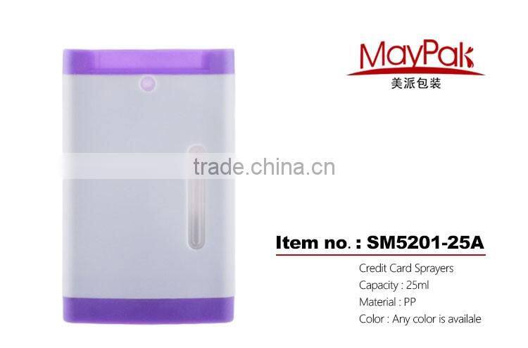 25ml Credit Card Sprayer Hand Perfume Bottle