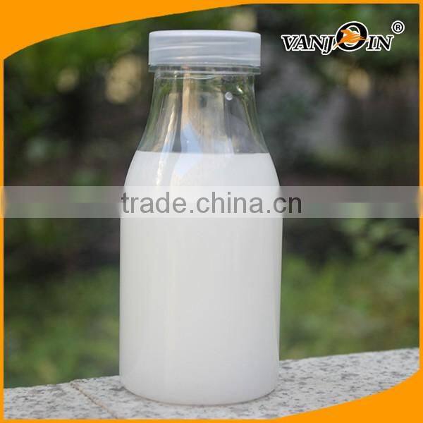 11oz Plastic Yogurt Mousse Jelly Bottle with Lid