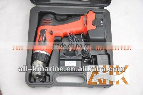 Cordless Drill Drivers c/w Battery Charger and Plastic Case