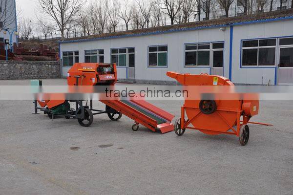 Round baler and strapping machine all-in-one