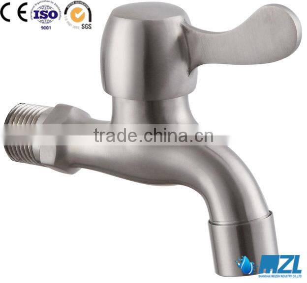 stainless steel sanitary ware bathroom mixer water tap bibcock faucet