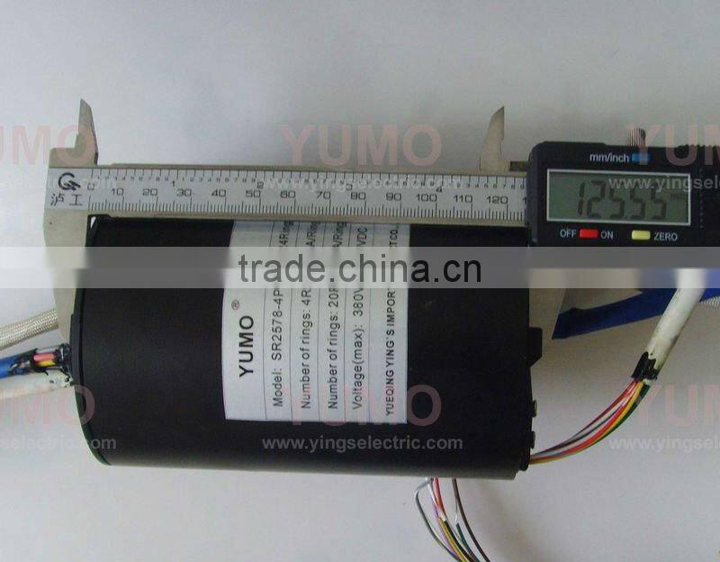 SR2578-4P 20S 24rings through bore slip ring OD 78mm, Hole size 25.4mm
