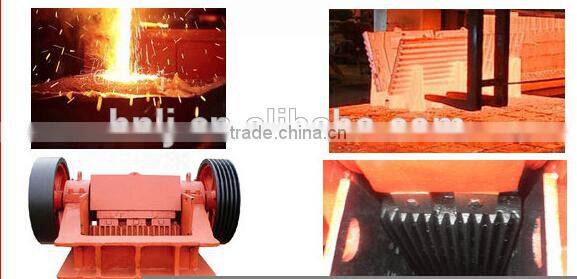 Secondary fine jaw crusher for concrete crushing