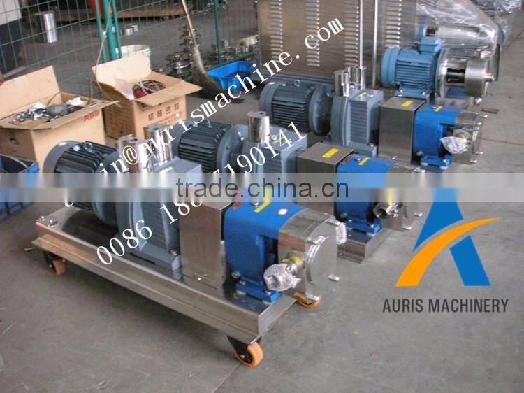 Hot chocolate paste transfer pump