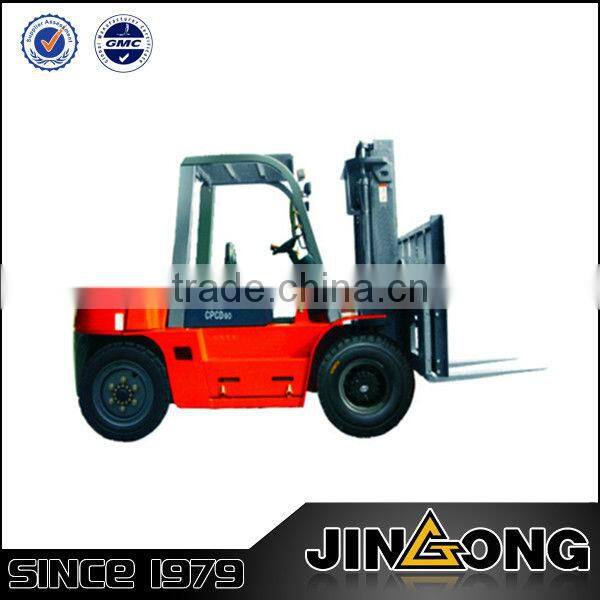 Forklift Truck CPCD60 jingong with Japan ISUZU engine forklift front loader