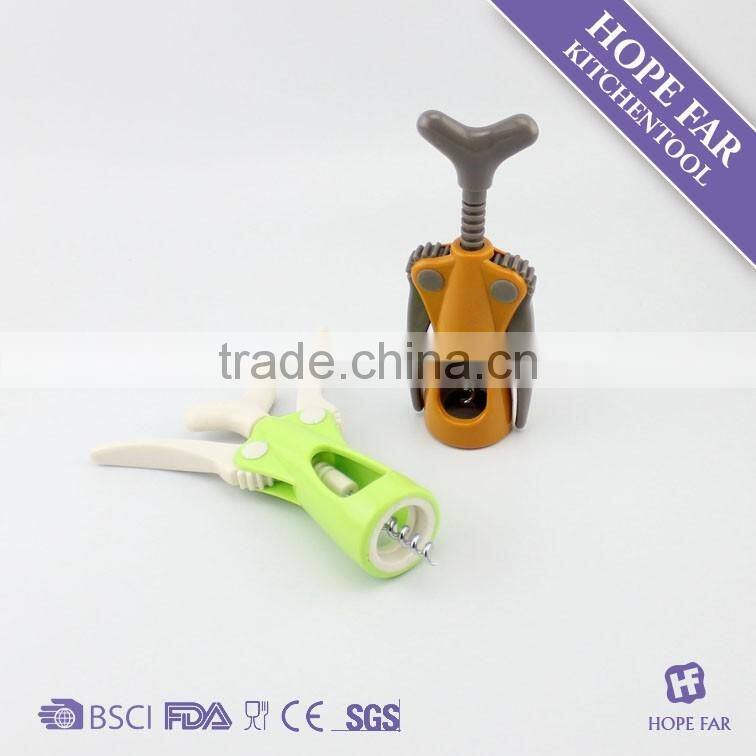 0600038 New designed colorful plastic wine opener