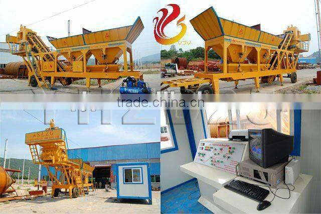 YHZS50 Mobile Concrete Mixing Plant, Concrete Batching Plant, Concrete Mixing Plant