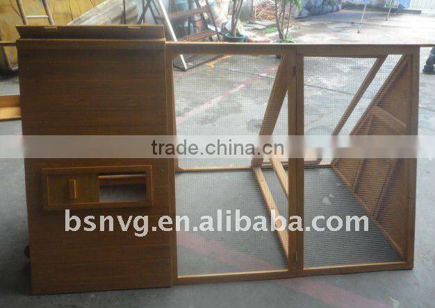 Triangle Wooden Small Animal Hutch