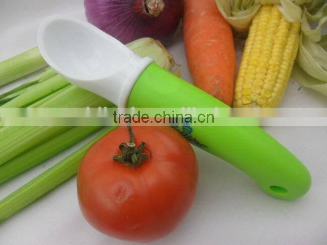 ice cream spoons / Frozen Yogurt Spoons / clear plastic ice cream spoon