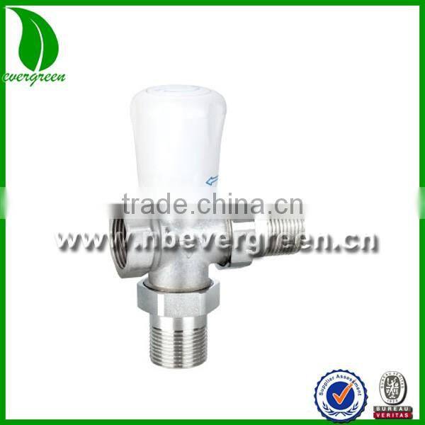 Toilet bypass cross stainless steel thermostatic valve