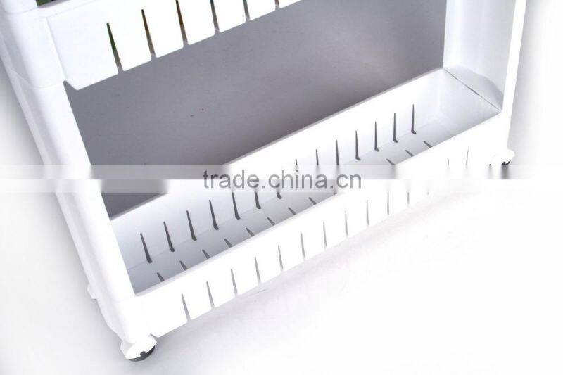 storage plastic basket trolley
