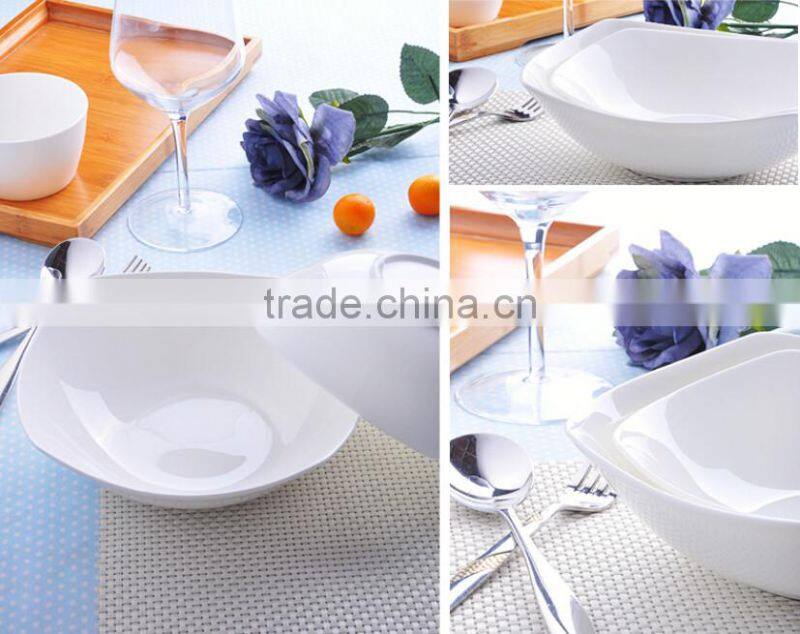 Dishwasher and microwave safe 7 inch ceramic bowl deep bowl ceramic soup bowl ceramic salad bowl