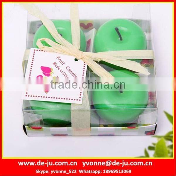 Orange Gift Box Customized LOGO Printing Private Label Candle