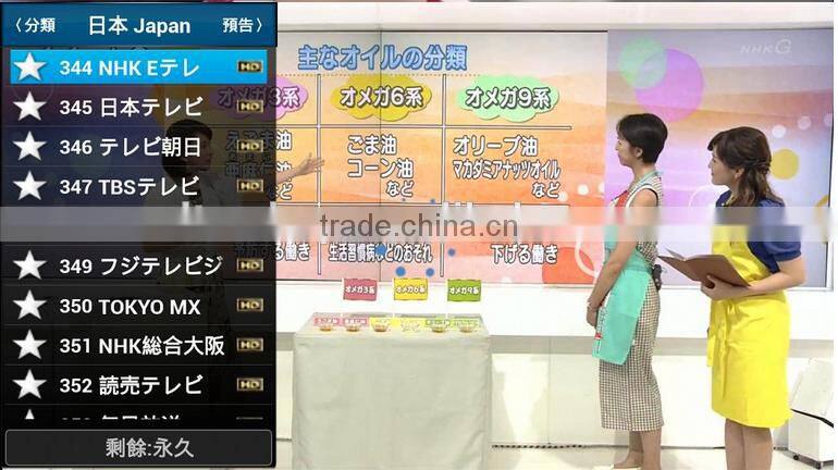 2016 Latest EVPAD Smart TV Box Support Free Thousands Of Global Live Streaming Channels From HK, Taiwan, Japan, India, Arabic