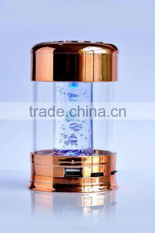 New product Light water column card speakers ,Multifunction speaker