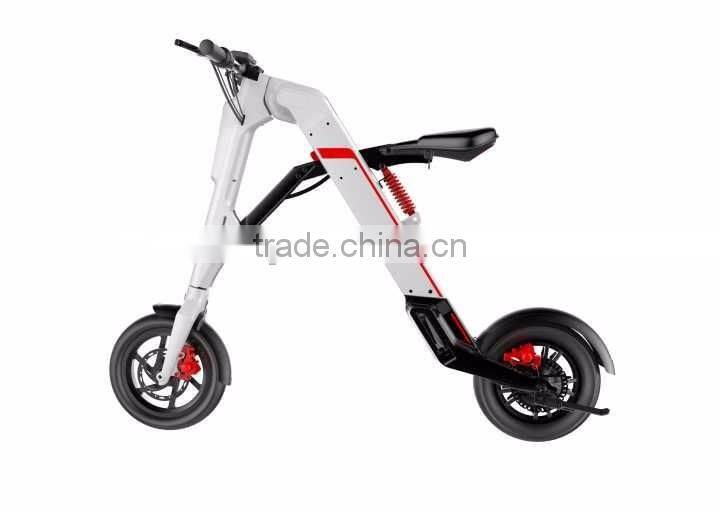 Folding Electric Bicycle, Adult Mini Electro Bike, Lithium Battery Foldable E-bicycle, Smart Folding Mobility Electric Bicycle