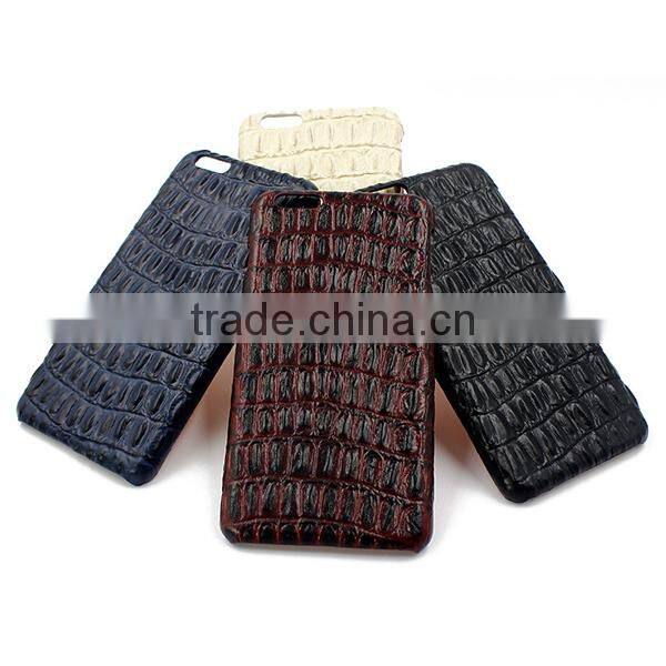 2017 New Arrived Luxury Crocodile Pattern Back Cover,Leather Phone Case For iPhone6 6Plus