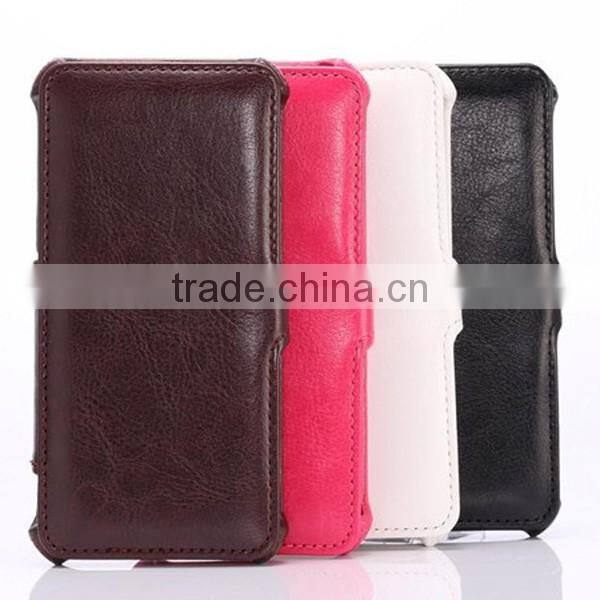 New desigh PU leather phone shell protective phone case flip leather holster for iphone 6