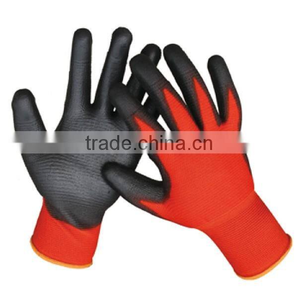 PU Work Slip Gloves, Antistatic Working Gloves