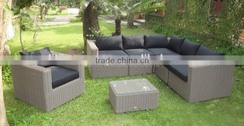 New Design Garden Furniture Rattan Sofa Set