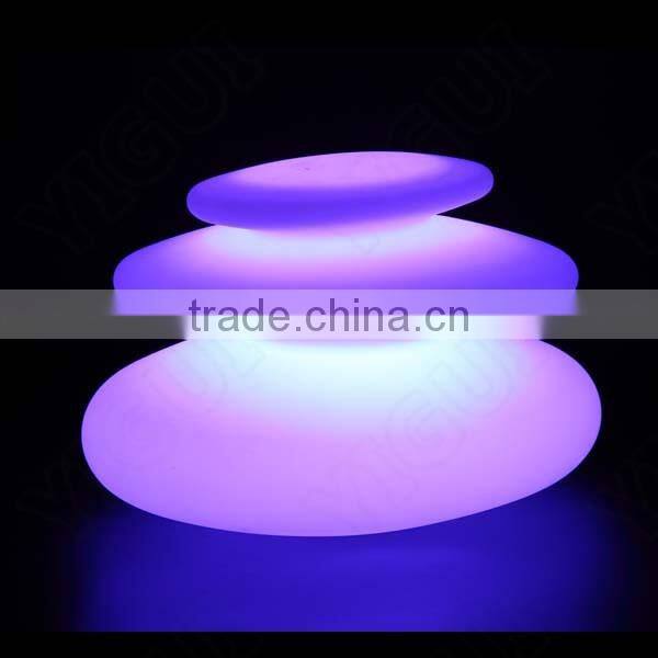 for outdoor used colourful lamp for garden with remote operated