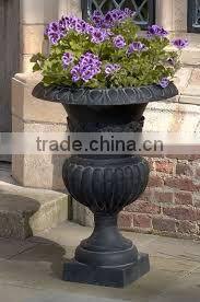 Boto hengsheng cast iron metal planter urn