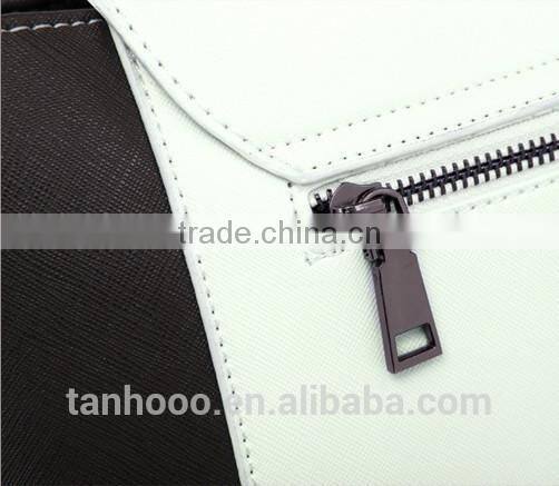 Hot selling Korea fashion leather hand bags for ladies , leather shoulder hand bags for women, leather tote hand bags for girls