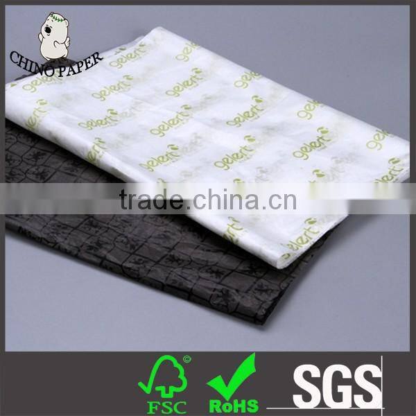 High quality color printed wrapping tissue paper
