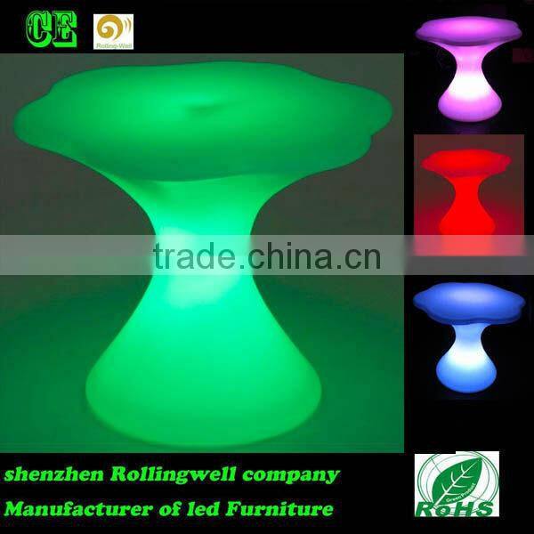 led new design glowing commercial , event and party bar counter for sale