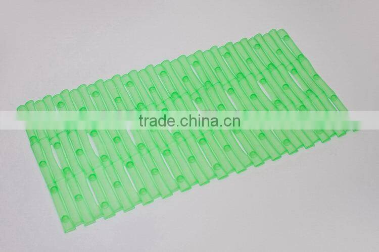 Modern new coming pvc bath tub mat with cups