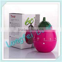 Vegetables shaped kitchen timer clock mechanism