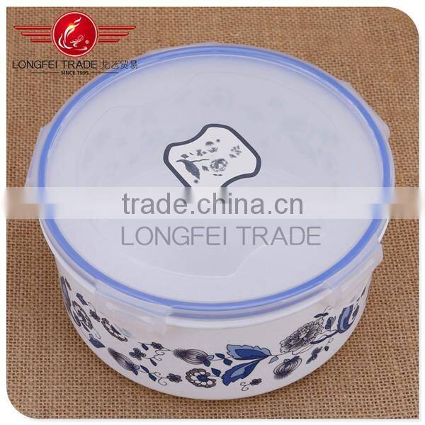 High quality round plastic storage box / Airtight Preserving Box /Crisper