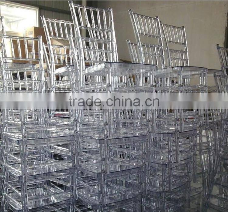 Strong plastic acrylic chair