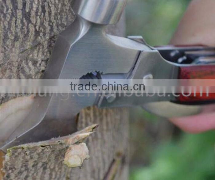 Outdoor multifunction emergency folding hammer plier