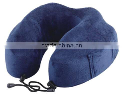 2017 wholesale u shape memory foam travel neck pillow