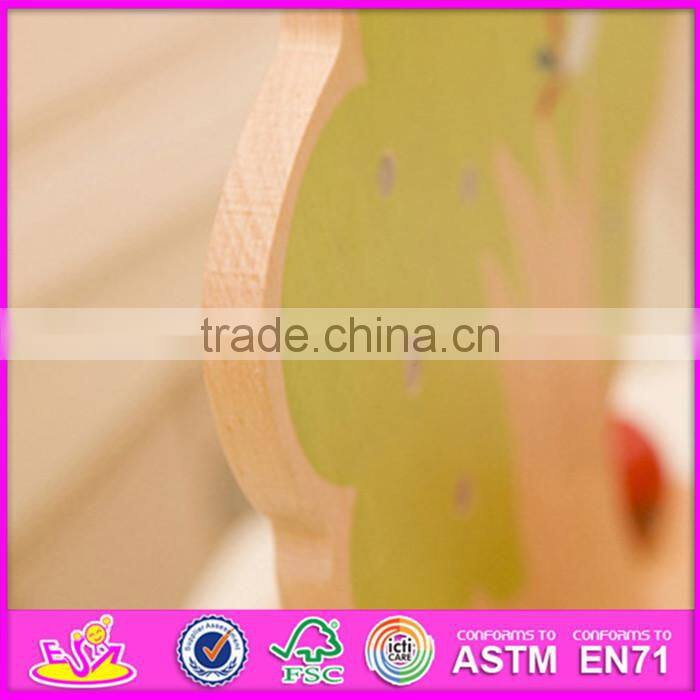 2016 new design children toy wooden magnetic apple tree W01A091